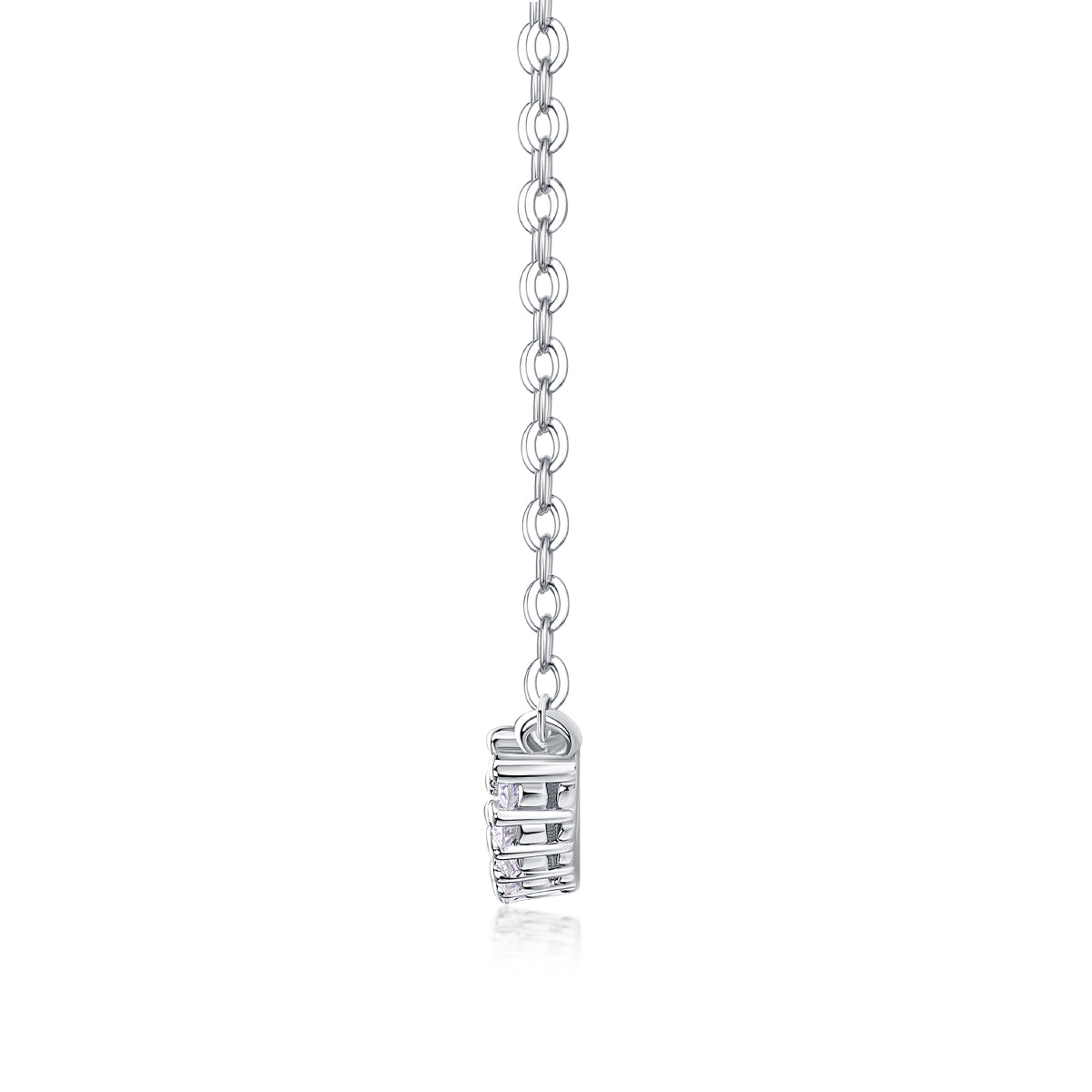Moissanite Relaxed Feel Pendant Necklace