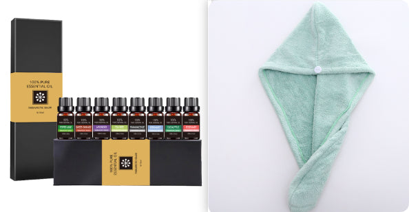 Organic Essential Oils Set