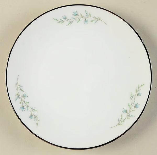 Noritake Tilford Bread & Butter Plate - Vintage 1960s Blue Floral