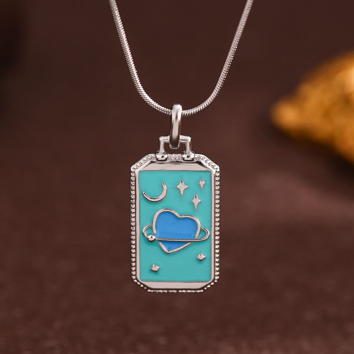 Tarot Card Titanium Steel Pendant Necklace- Various Styles