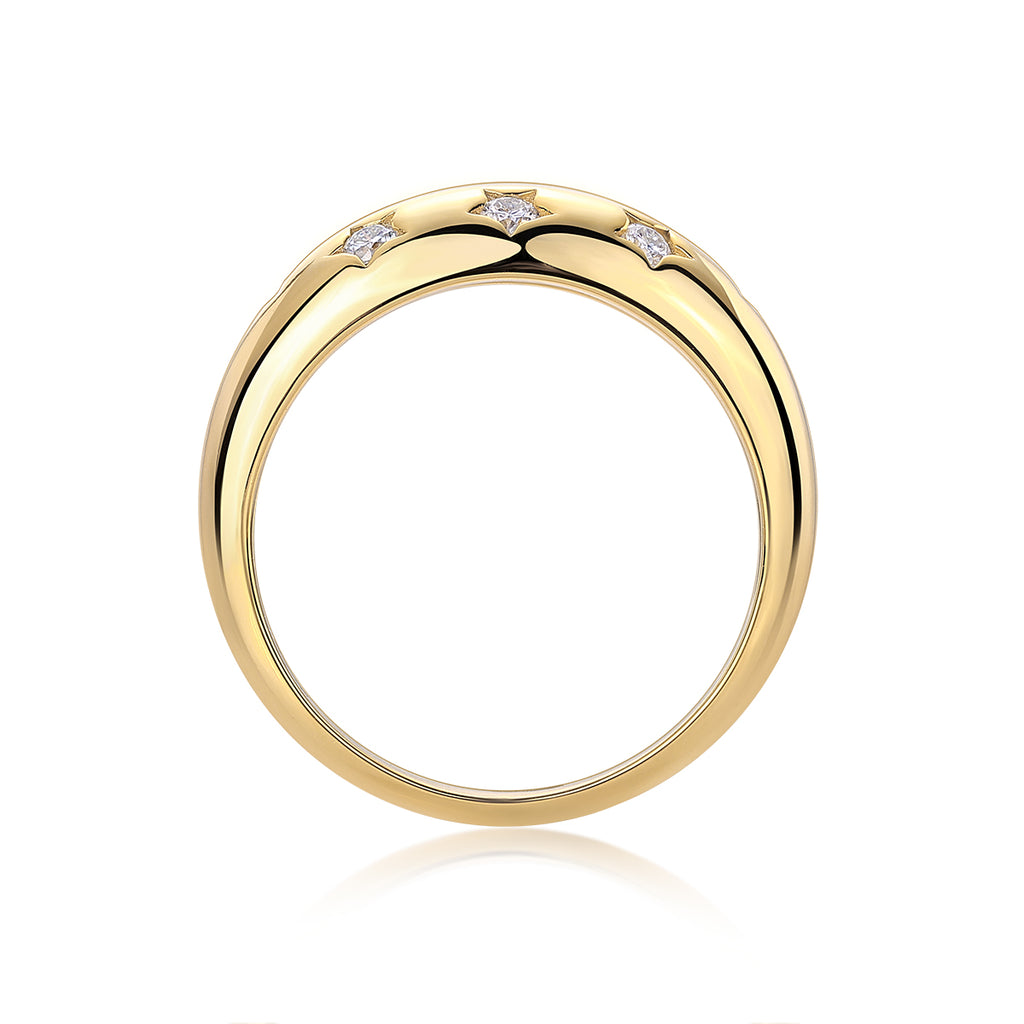 Moissanite Ring - 925 Sterling Silver