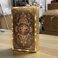 Golden Foil Tarot Deck - 78 Cards with Guidebook (Spanish & English)