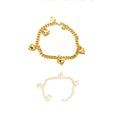 Multi Heart 24K Gold Filled Bracelet