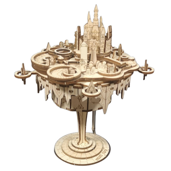 You Are My Sunshine Castle 3D Wooden Music Box Puzzle