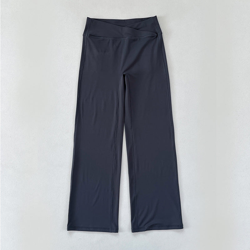 Women's High Waist Yoga Pants - V-Shaped Waist with Pockets & Hip Lift