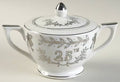 Lefton 25th Anniversary Sugar Bowl with Lid - Discontinued Commemorative China