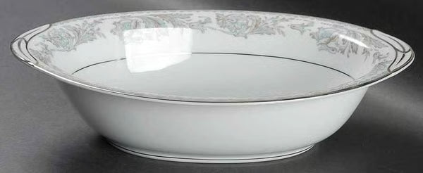 Noritake Belmont 10" Oval Vegetable Bowl - Discontinued Vintage Porcelain