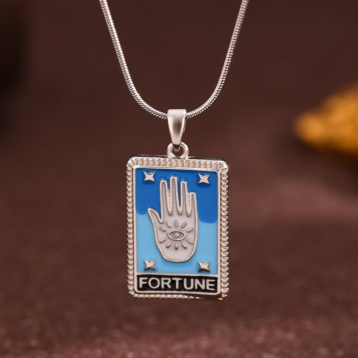 Tarot Card Titanium Steel Pendant Necklace- Various Styles