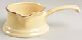 Pfaltzgraff Village Round Gravy Boat with Handle - Discontinued Stoneware