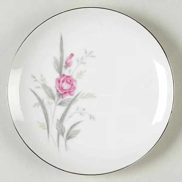 Windsor Rose Bread & Butter Plate - Vintage 1960s Fine China of Japan