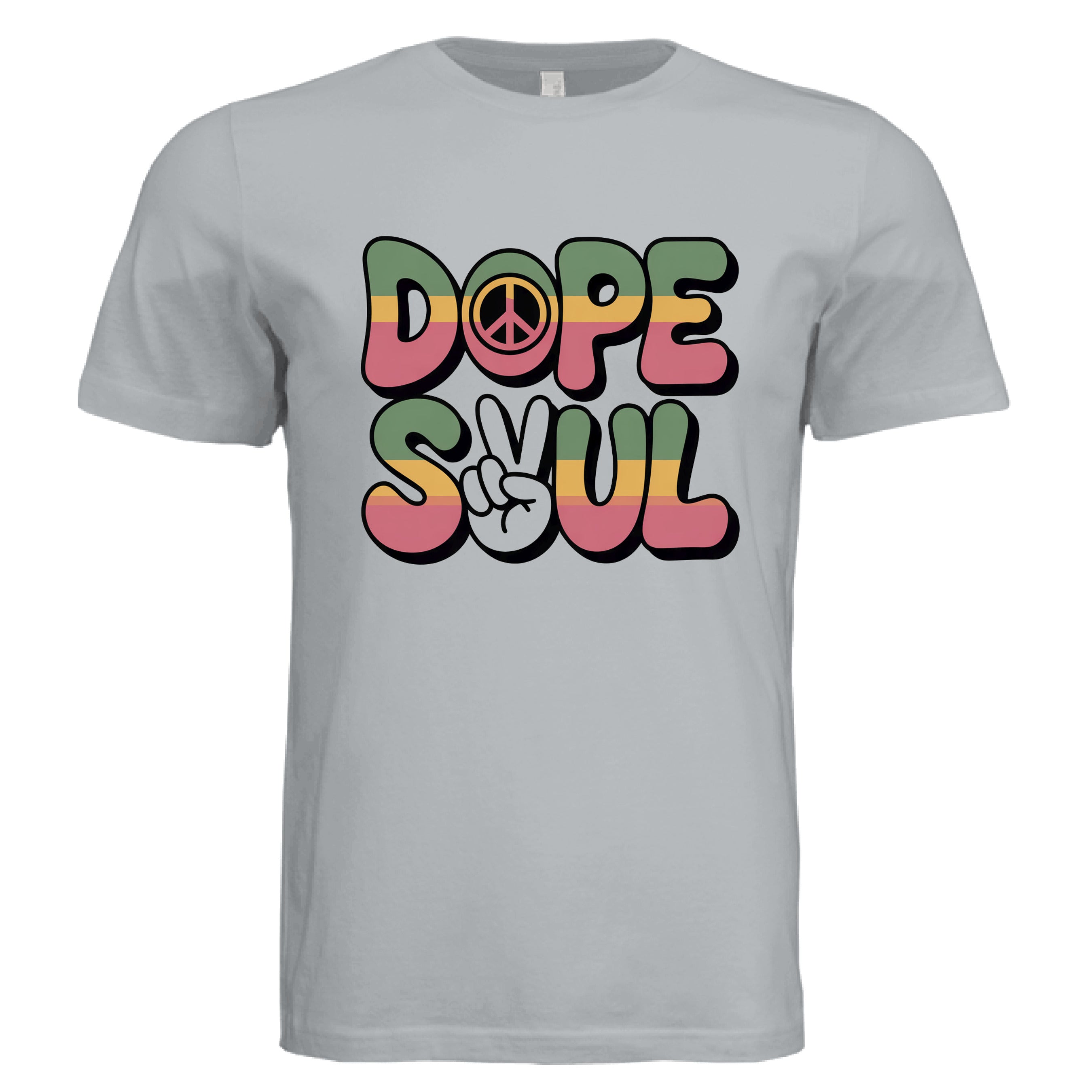 Solid Silver Triblend - FRONT