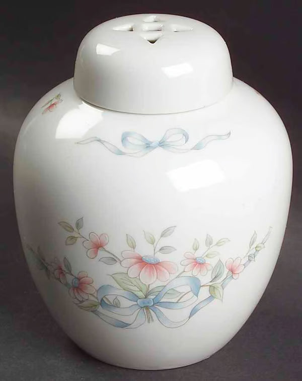 Princess Heritage Potpourri Jar with Lid - Vintage Porcelain