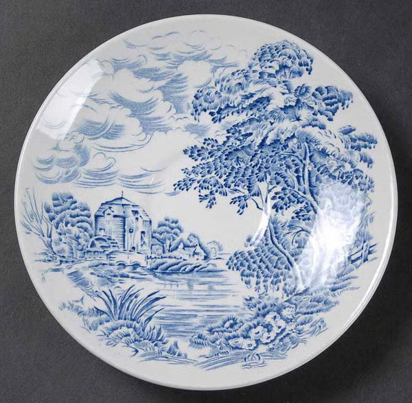 Wedgwood Countryside Blue 5.5" Saucer - Discontinued English Transferware