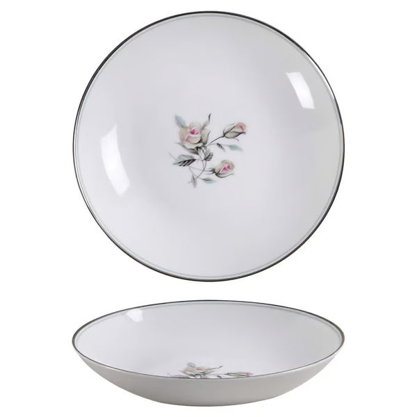 Noritake Margot 7.5" Coupe Soup Bowl - Discontinued Vintage Porcelain