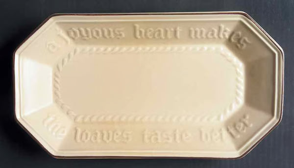 Pfaltzgraff Village 12" Bread Tray - Discontinued Stoneware